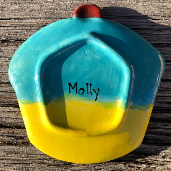 Shopkins Cupcake Queen handcrafted ceramic dessert plate Shopkin cutie🩵 - Picture 4 of 6